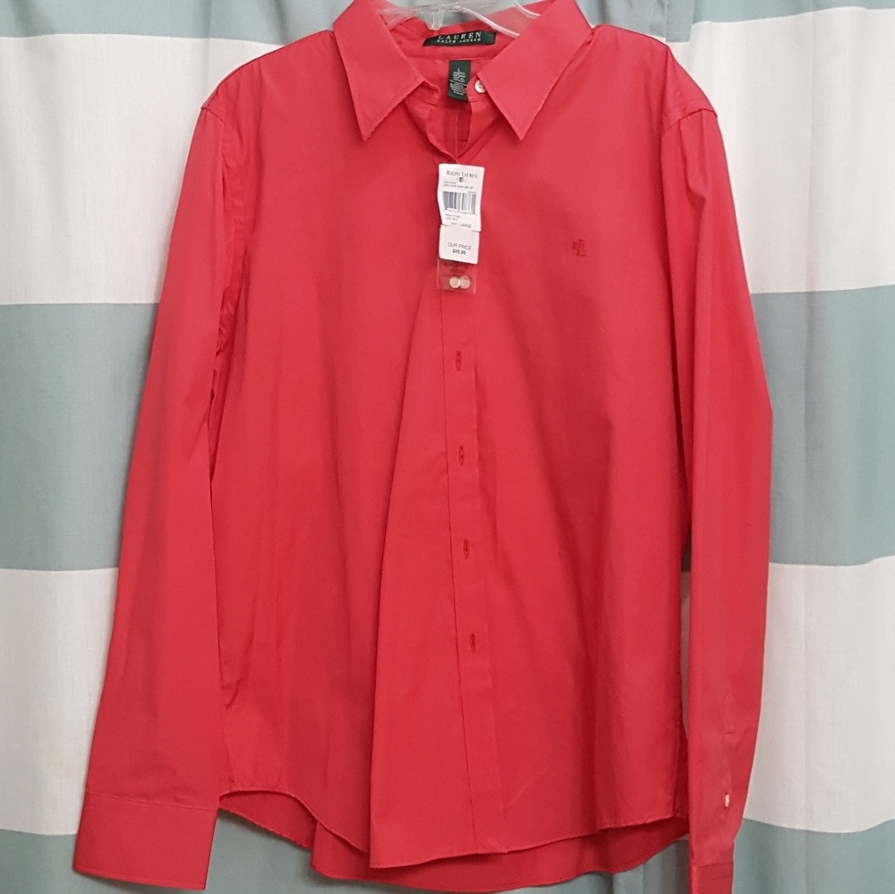 Ralph Lauren Button Top